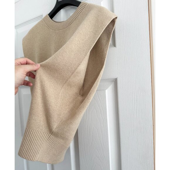 Vanessa Bruno "Cassandra" Knit Top in Beige, size Small - Picture 7 of 11